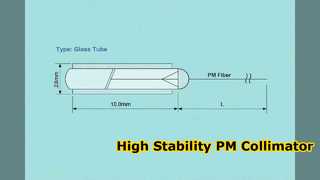 Волоконный лазерный оптический прибор с коллиматором ПМ