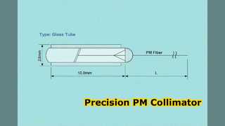 PM Collimator Fiber Optic Precision